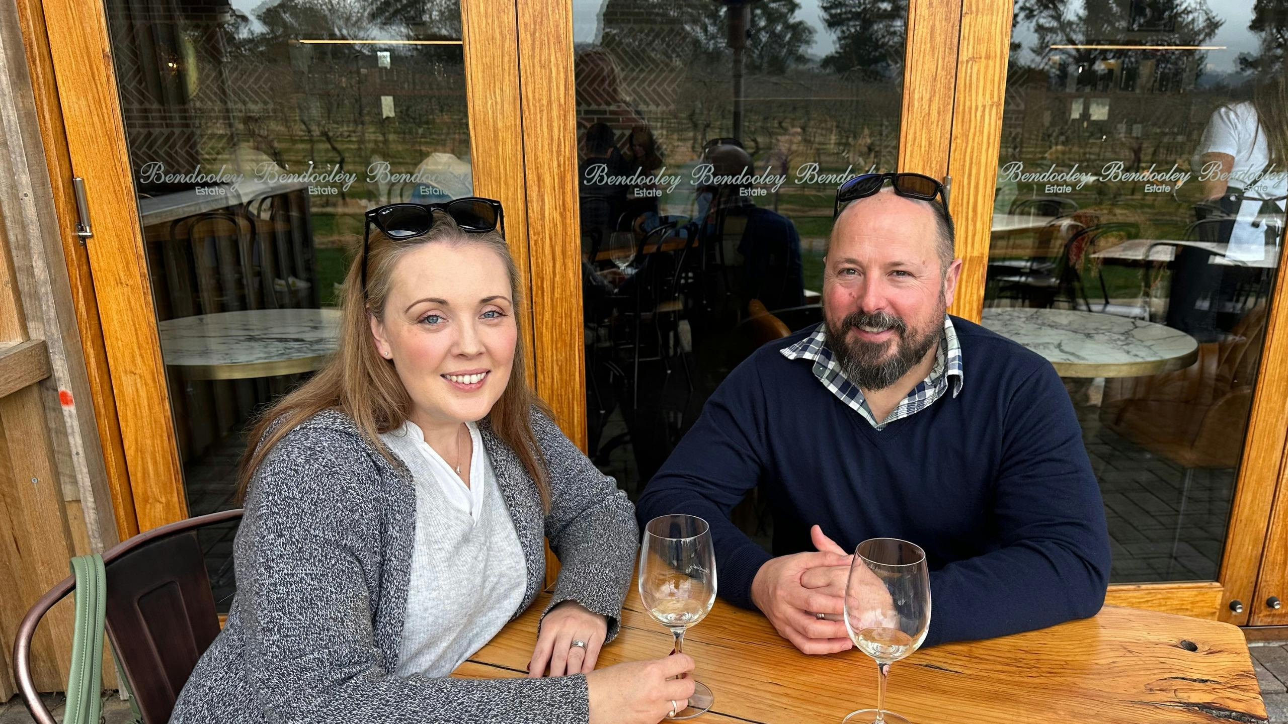Our Tasting Tour guests enjoy a wine tasting in beautiful Berrima