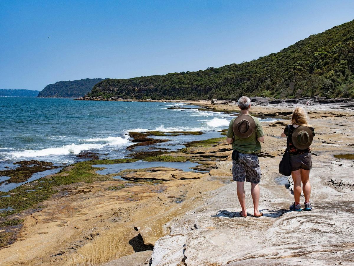 Stroll along the coastline and have it to yourselves