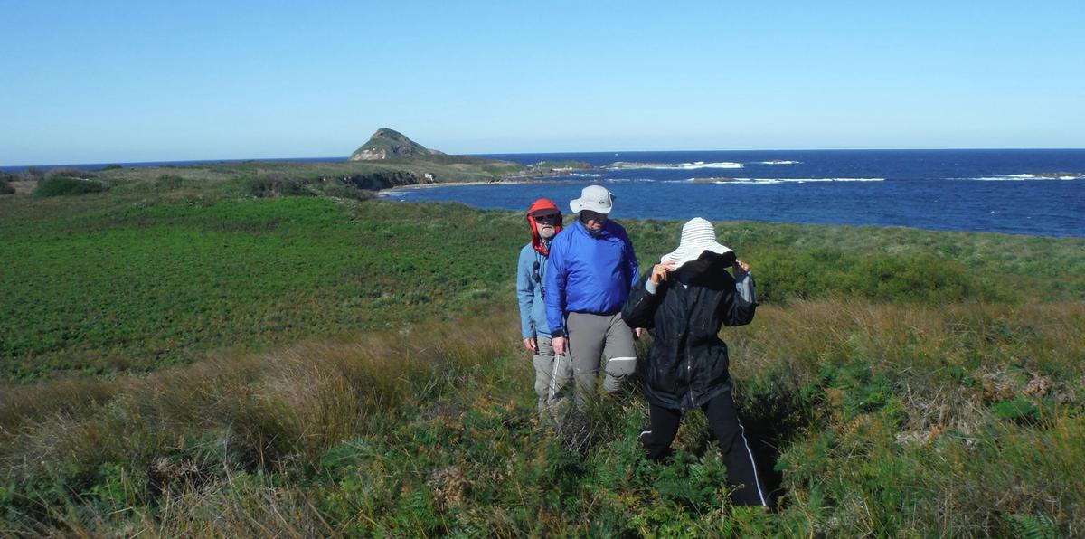 Exploring Broughton Island