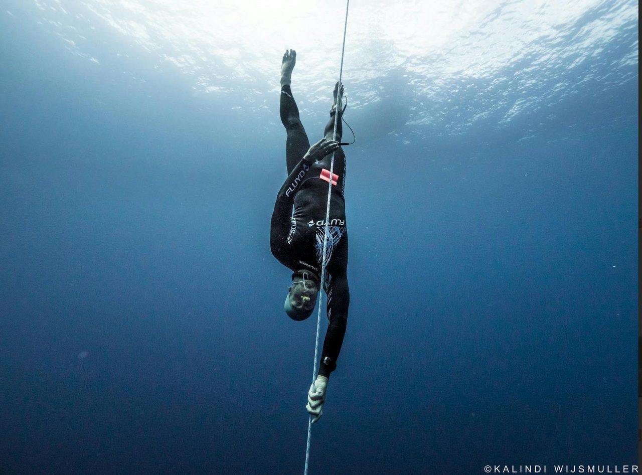 Australian Freediver Adam Sellars