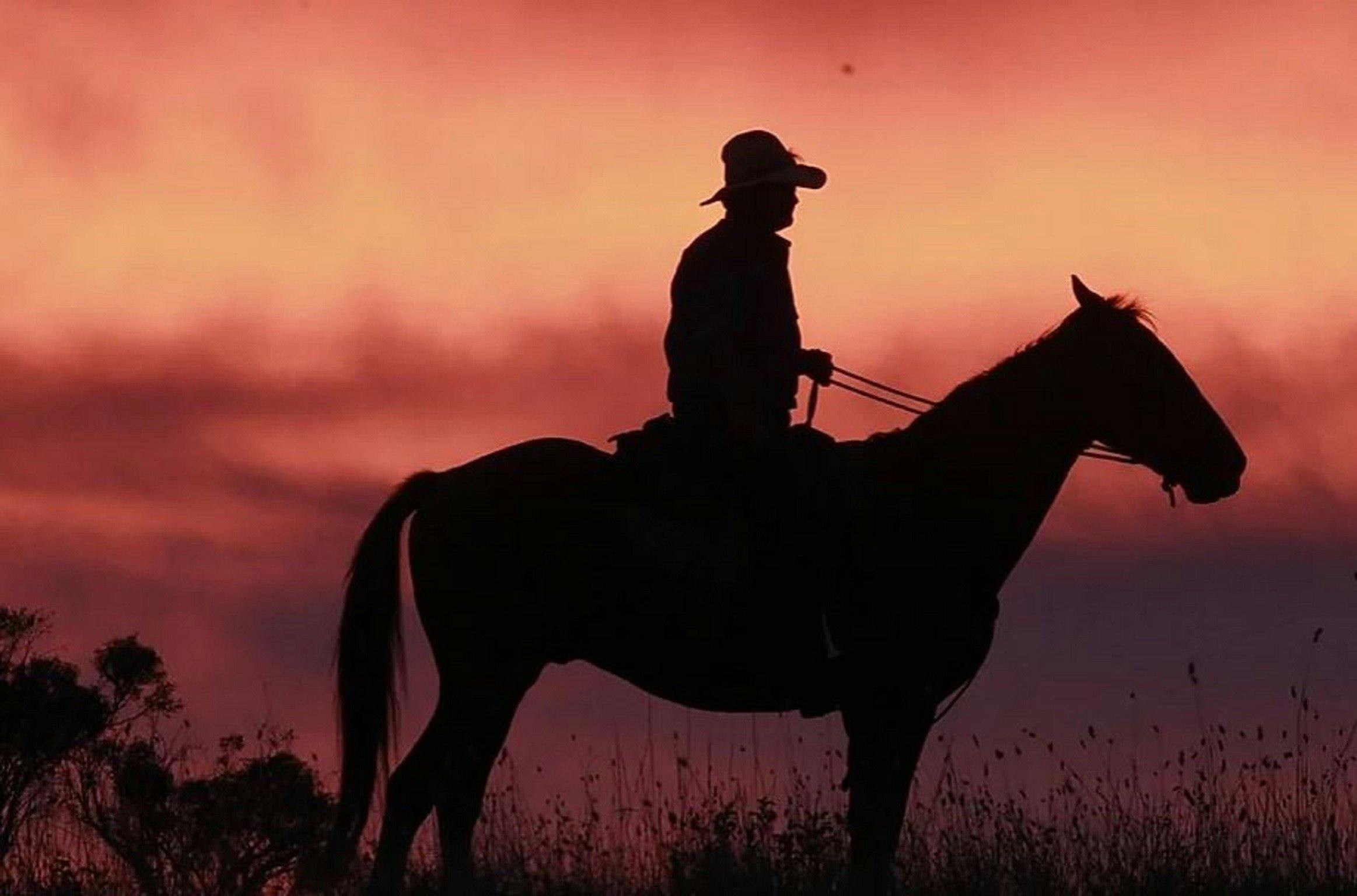 Nev on a sunset ride
