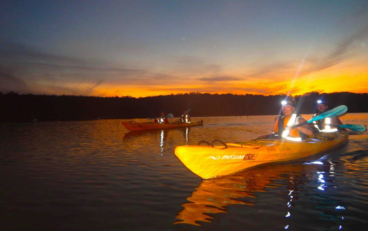 Pizza Paddle Region X BATEMANS BAY kayak tour