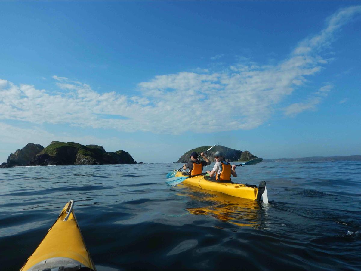 Sea Kayak to offshore islands