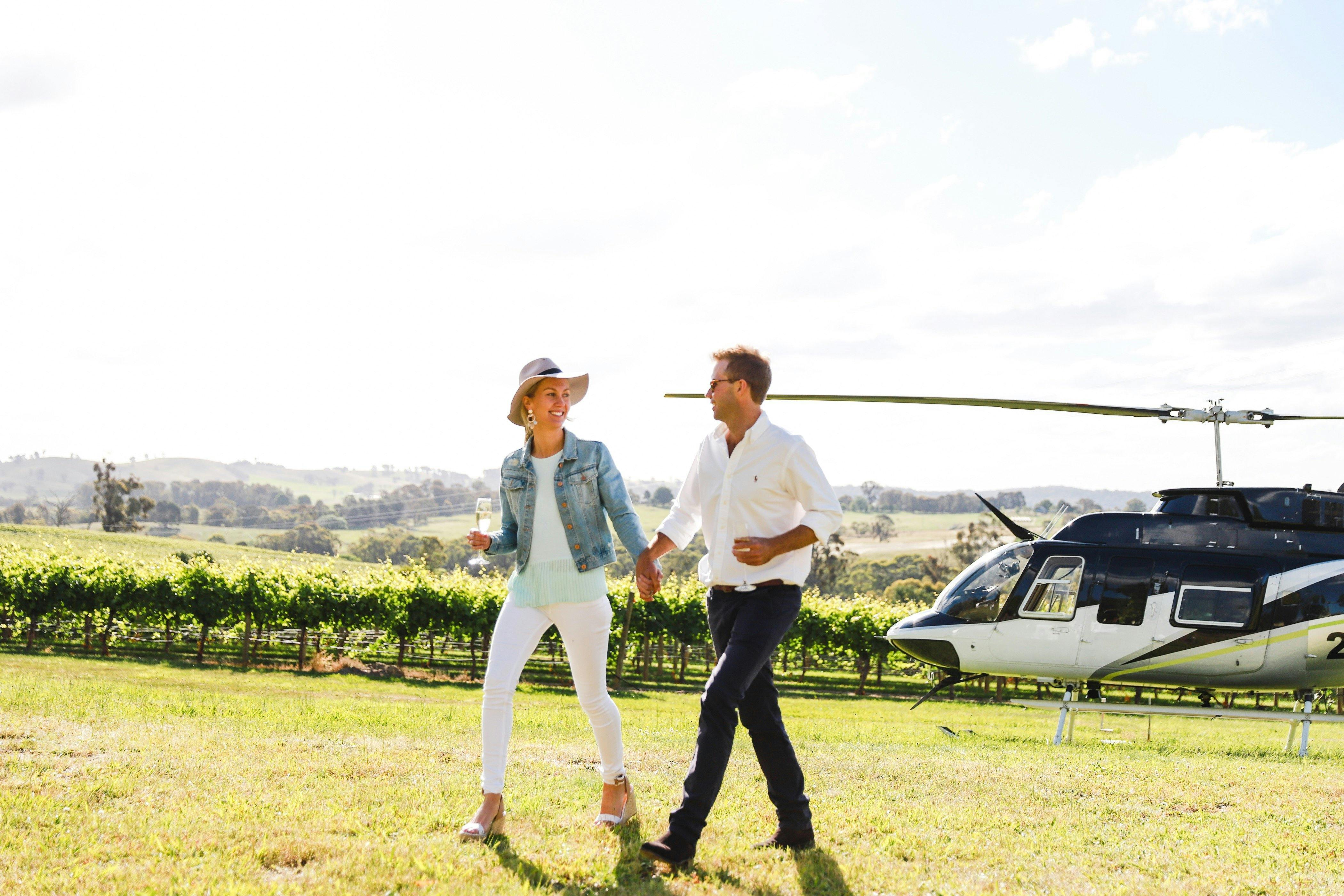 Vine to Wine Tour - Snowy Mountains Helicopter Adventure