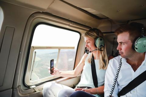 Depart Truenorth Helicopters Heliport