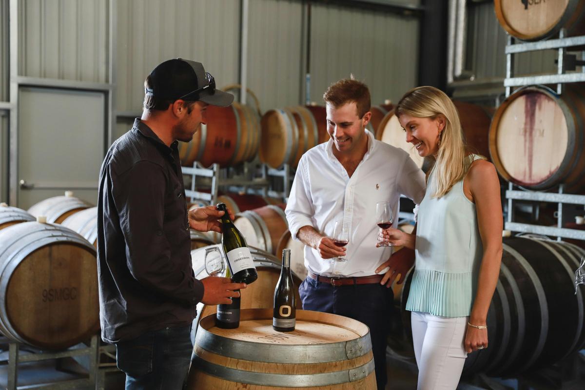 Meet the wine maker at Obessions