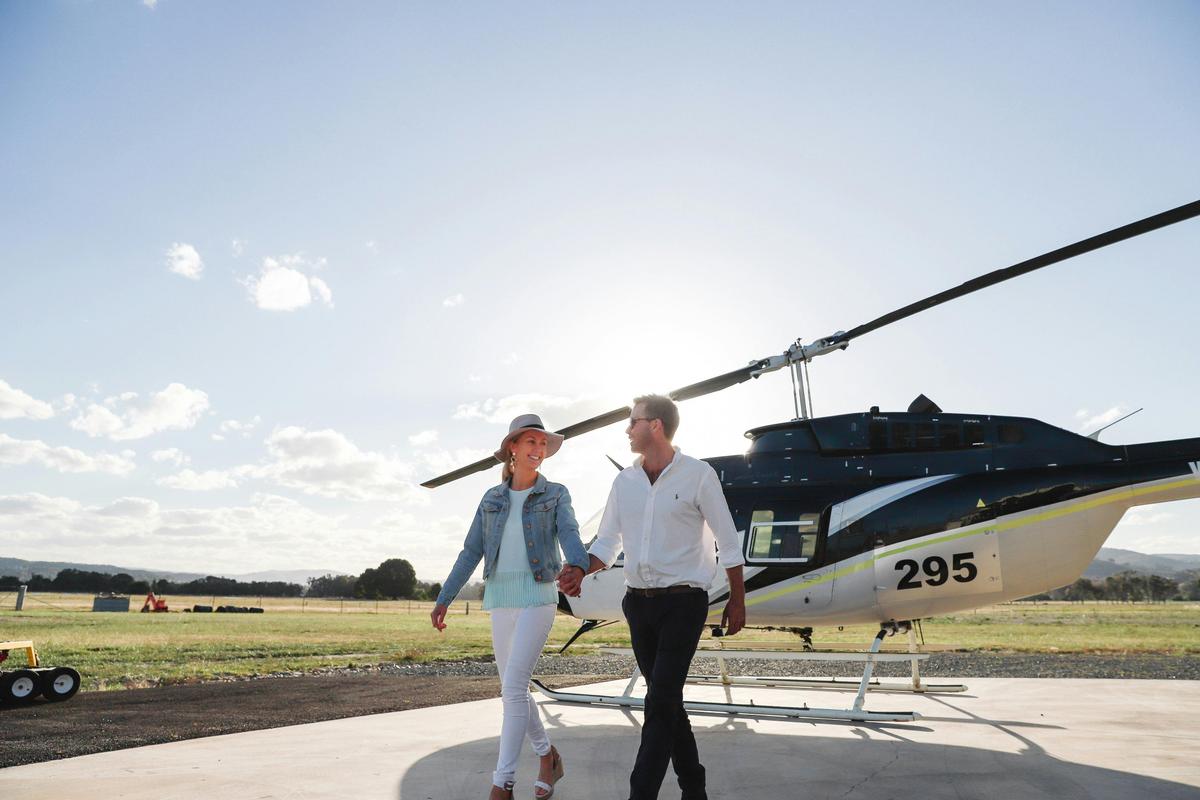 Arrive Back at Truenorth Heliport