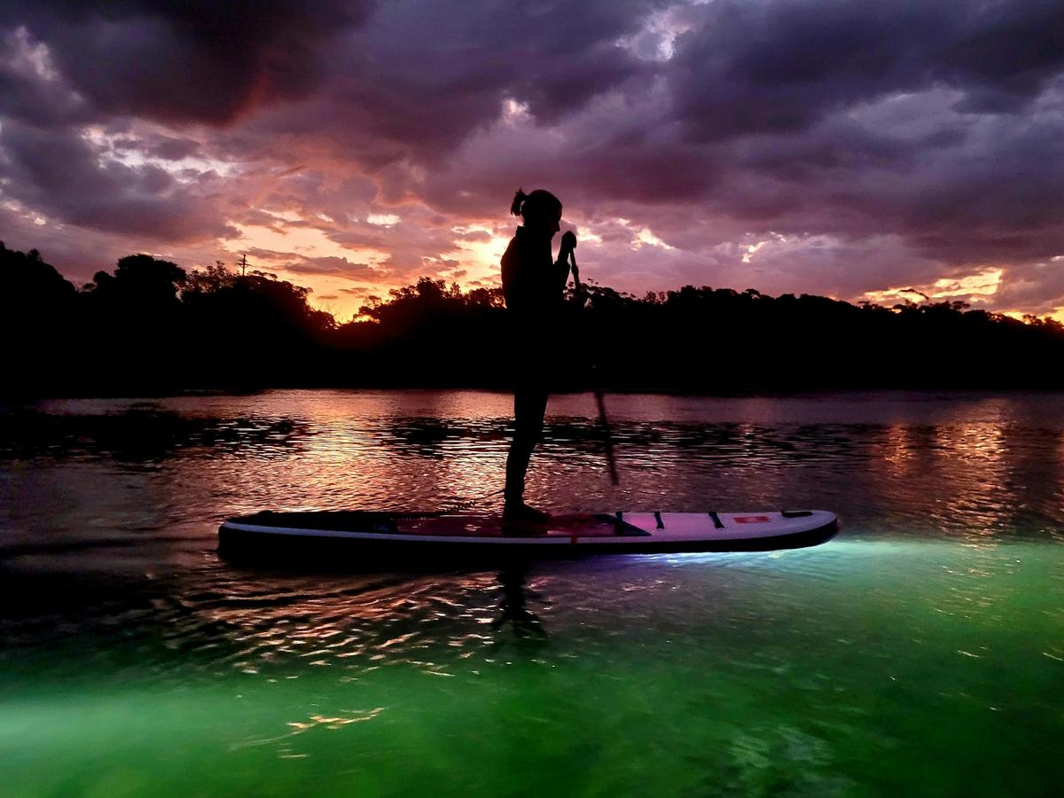 The colours of Night SUP