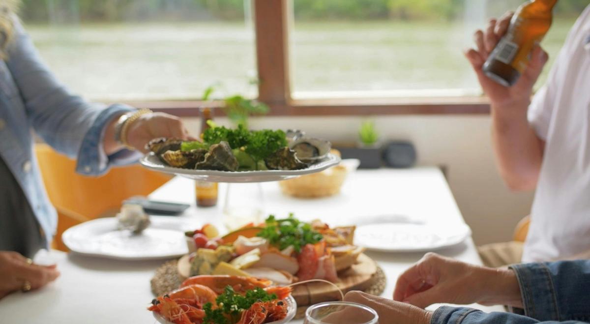 Indulge in local foods.