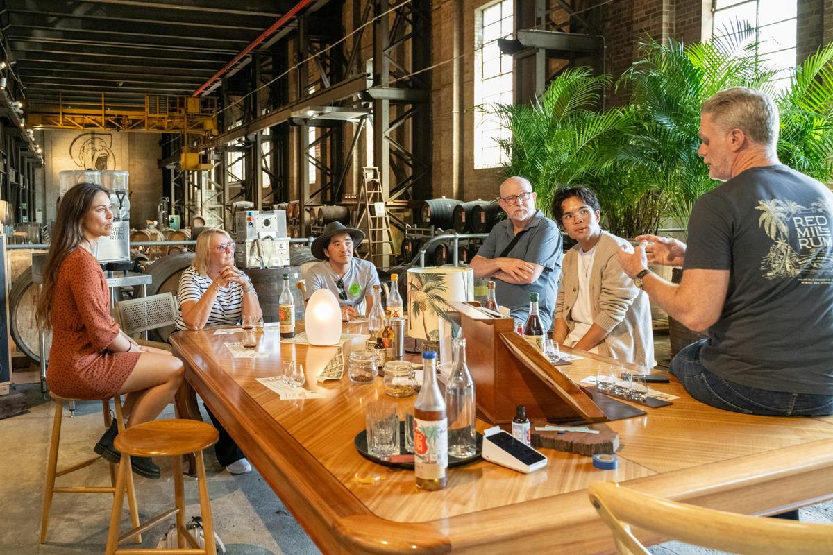 The Australian Food Guy, Meet the Makers Sydney Native Food & Distillery Tour, Master Distiller