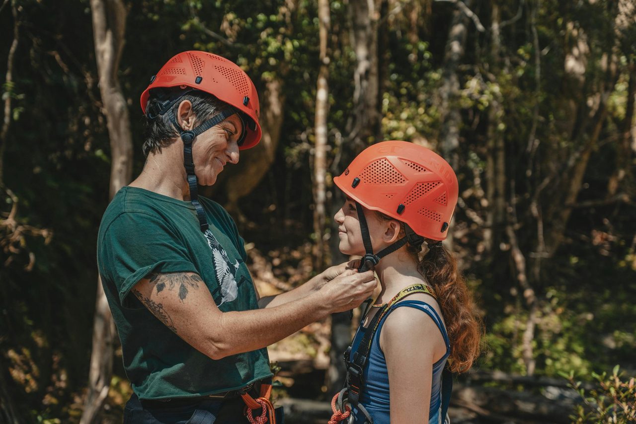 Jump on a rope for a thrilling advenrture that connects you with nature near Byron Bay and Lismore