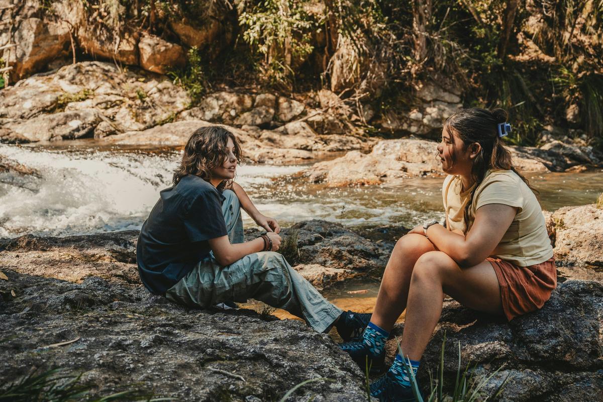 Resting by the creek