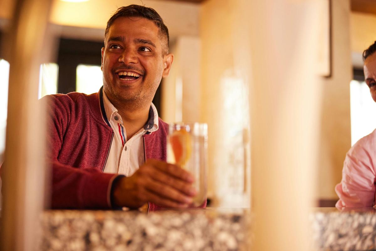 Our guests love a cheeky cocktail to start the night off right