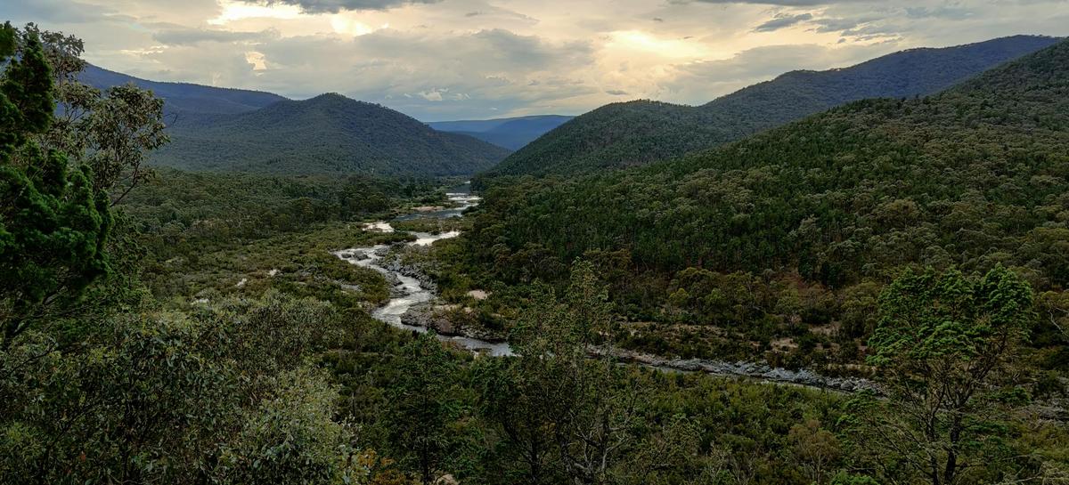 Awesome View Snowy River