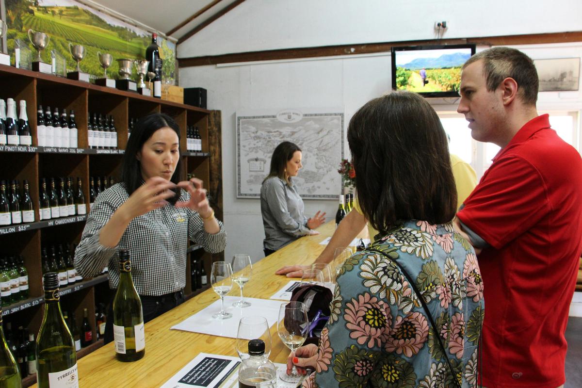 hunter valley wine tasting