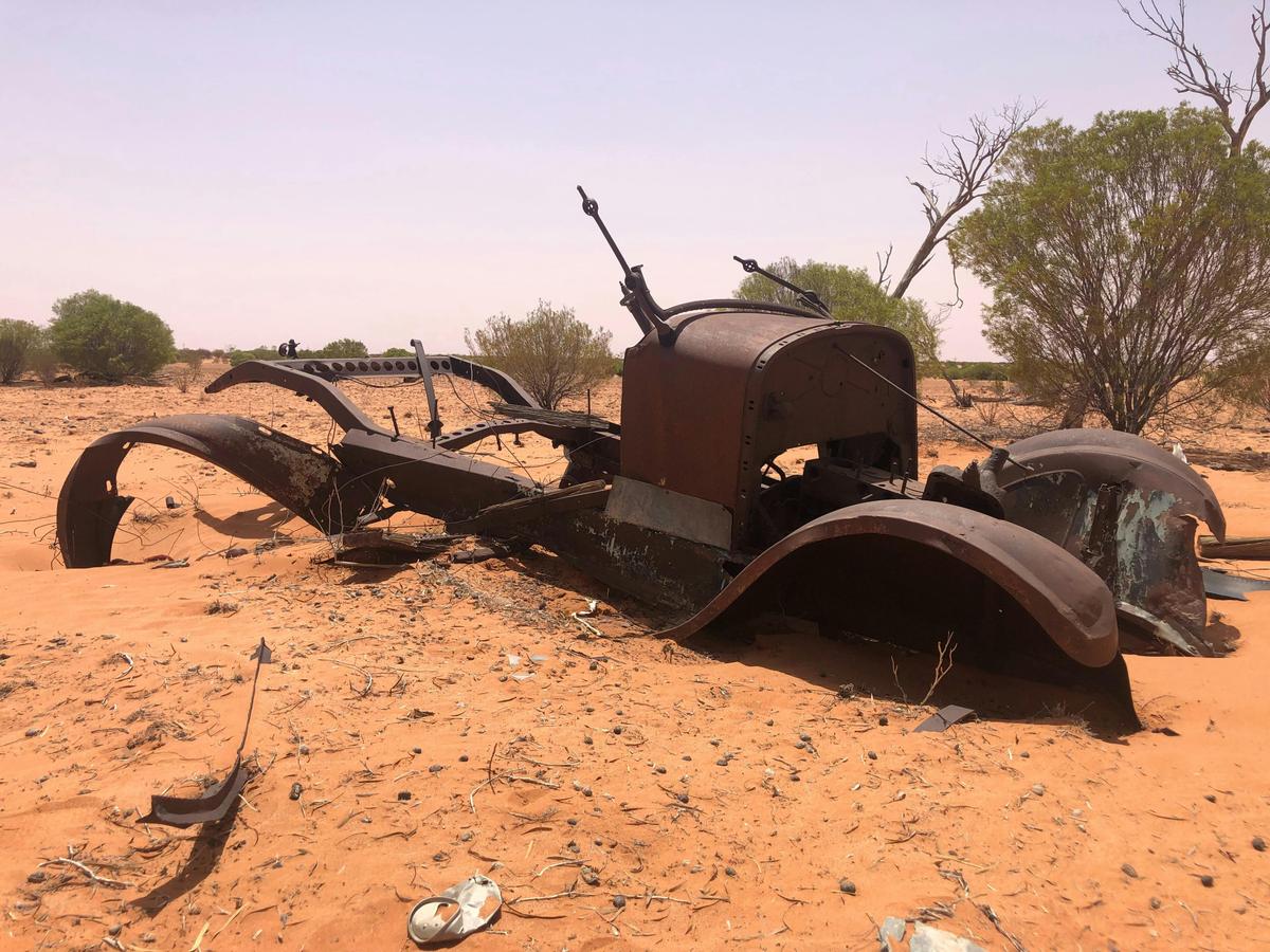 You never know when you will break down out here