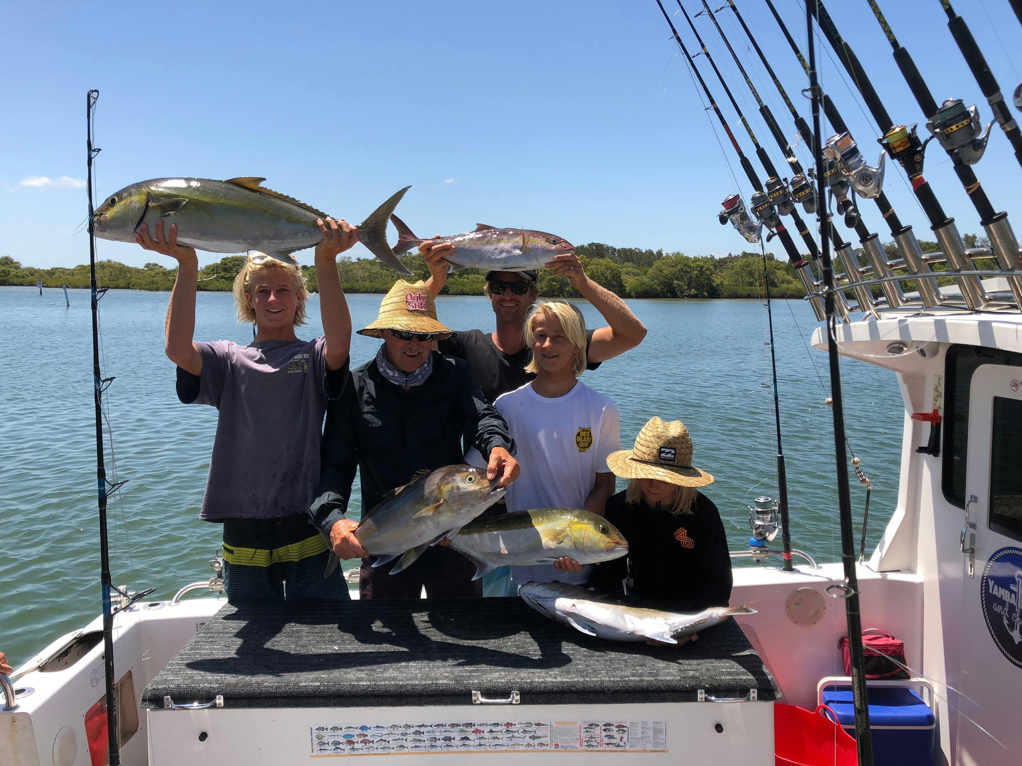 Yamba Fishing is a blast with family.