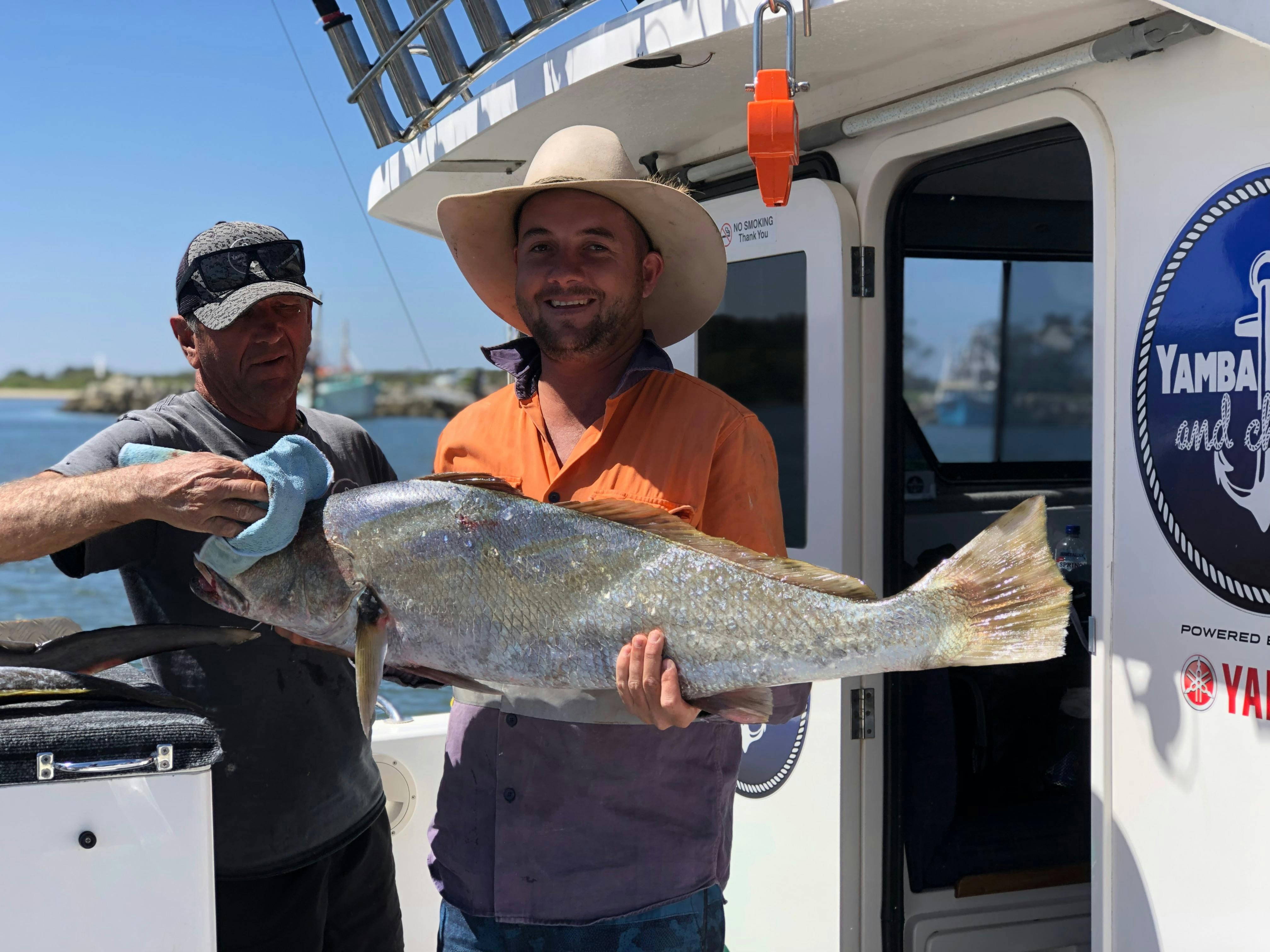Mulloway with Yamba Fishing and Charters