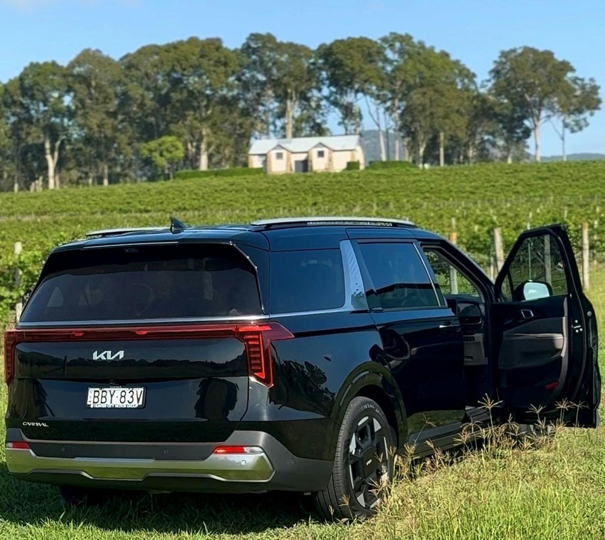 Top of the range Kia Carnival