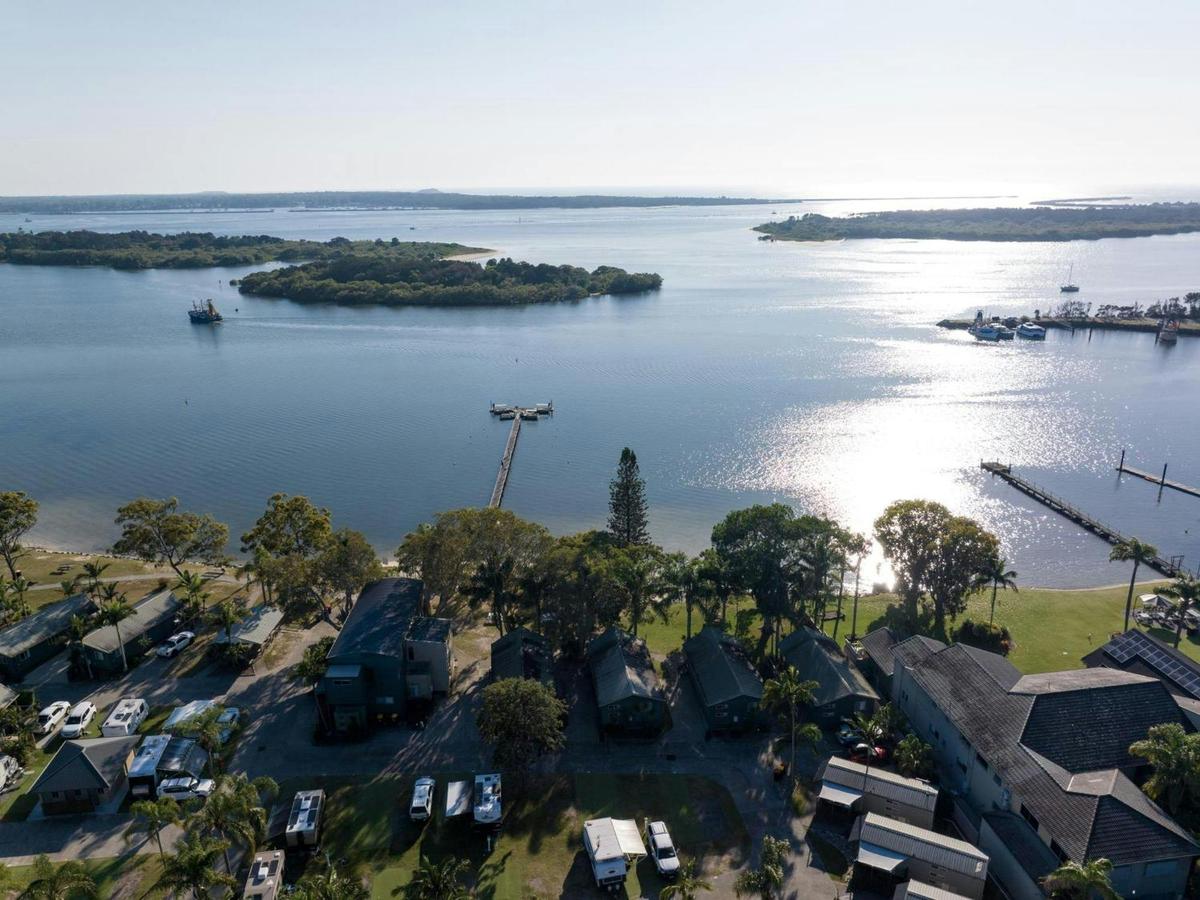 Our Location At the Blue Dolphin Holiday Park on Yamba Bay