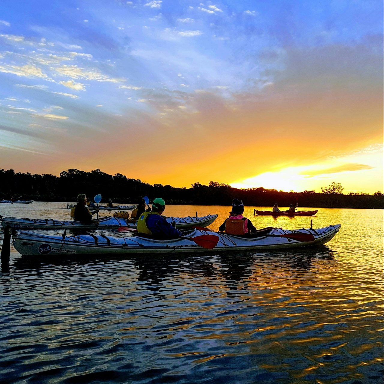 Sunset Paddling
