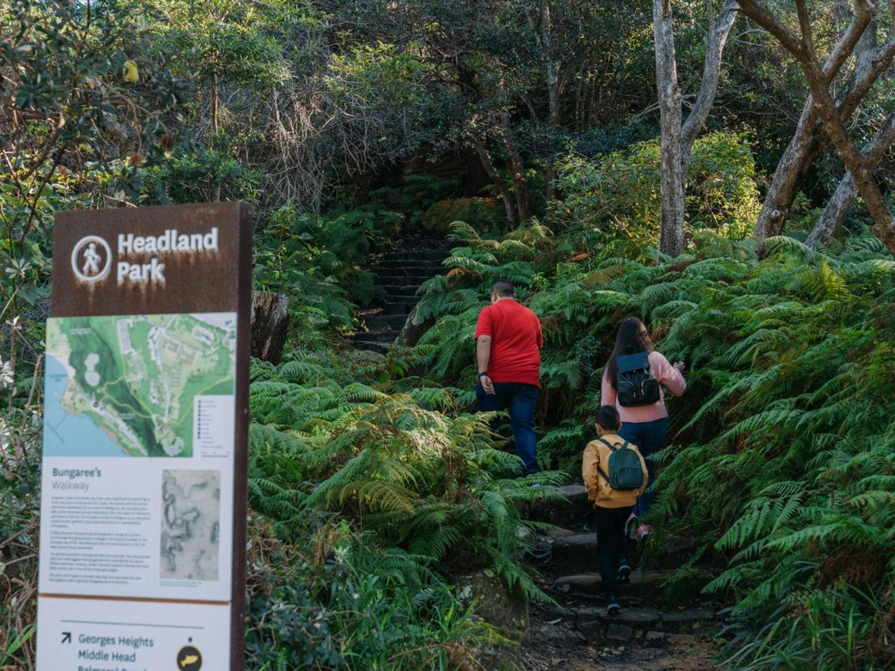 Chowder Bay coastal walking tracks