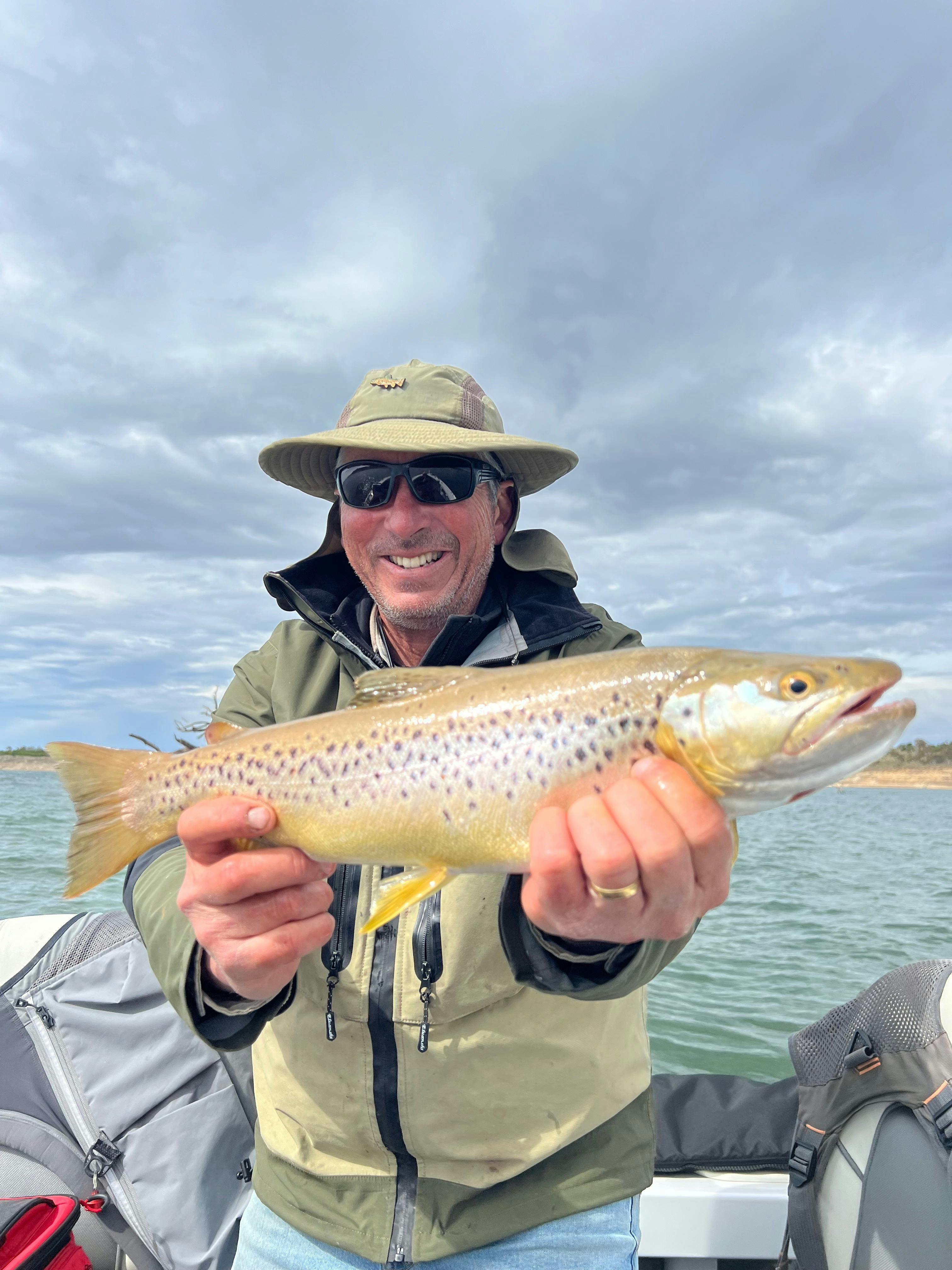 Brown Trout on Lake Eucumbene