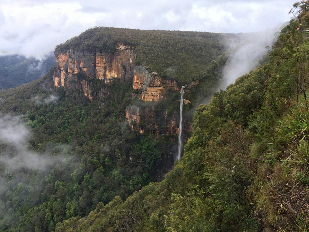 Govetts Brook waterfall