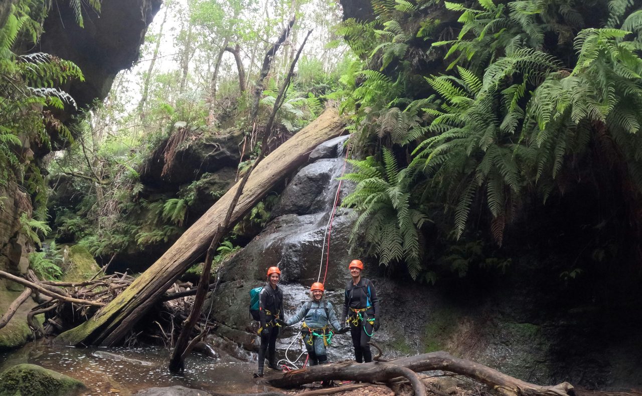 Canyoning in Mt Wilson