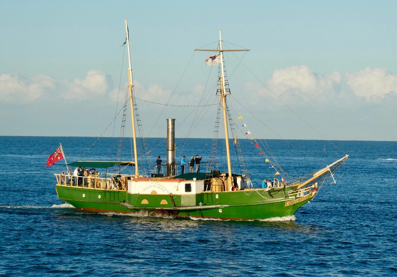 William The Fourth at sea 2021