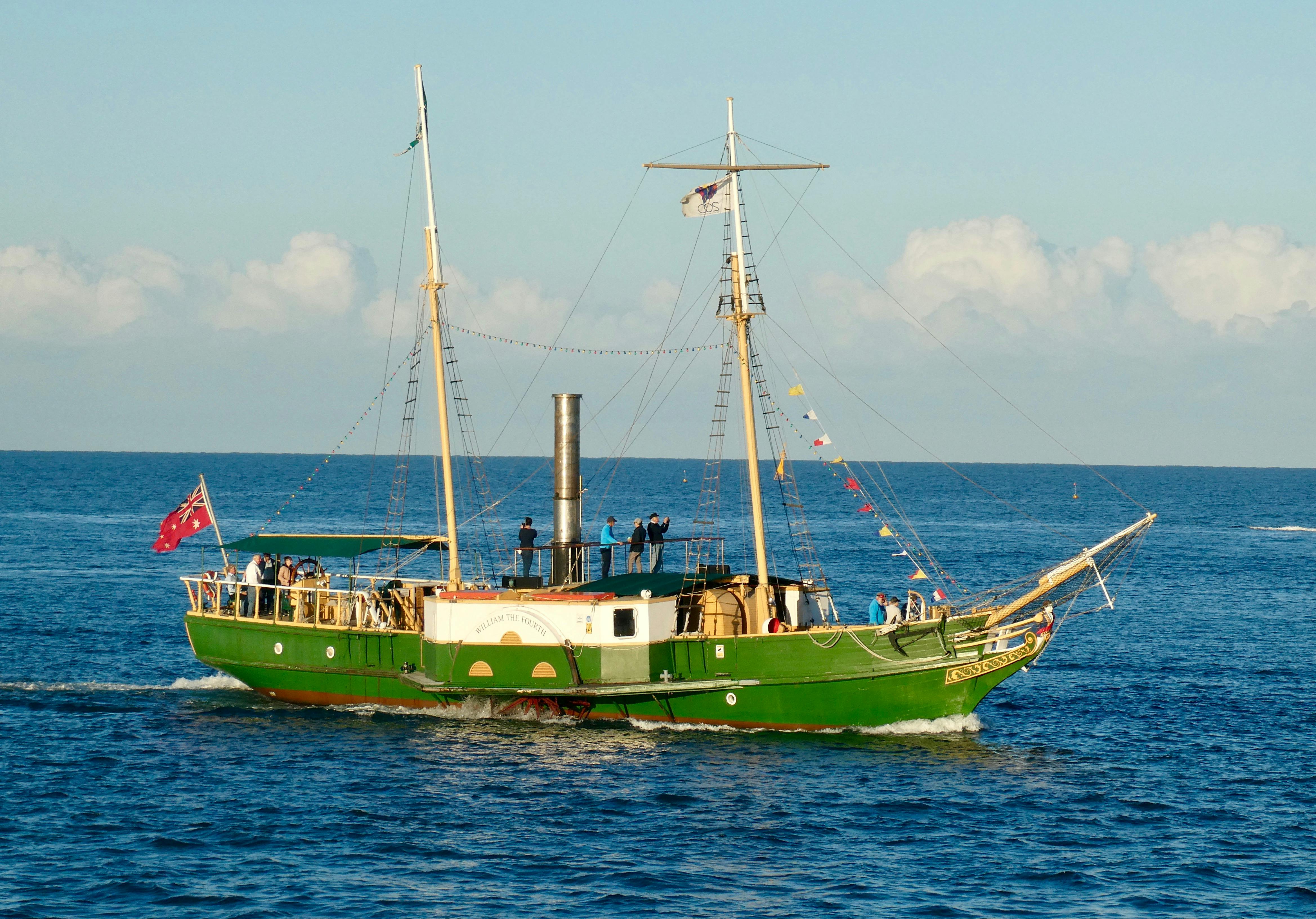 William The Fourth at sea 2021