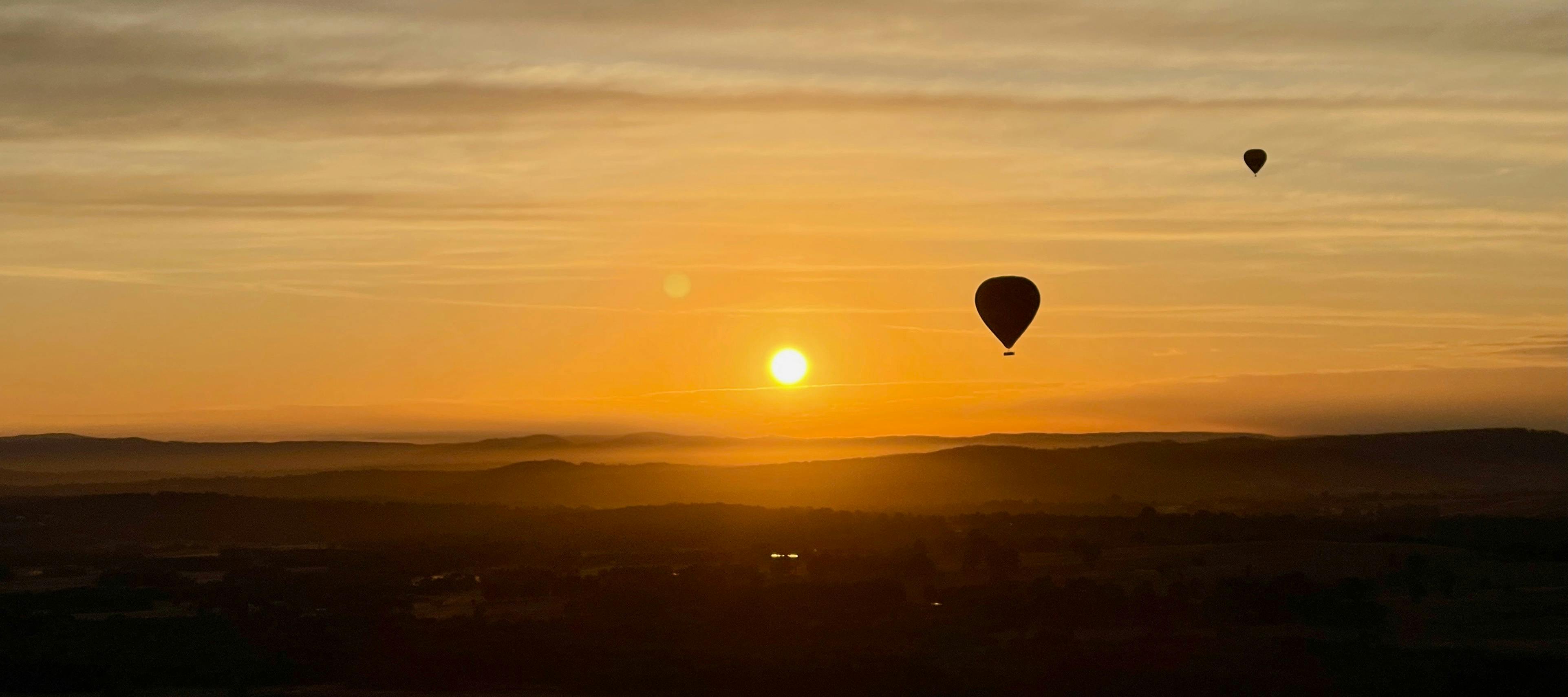 Hot Air Balloon Sunrise Hunter Valley