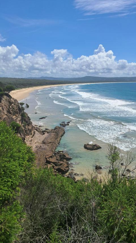 Pambula Beach tour track
