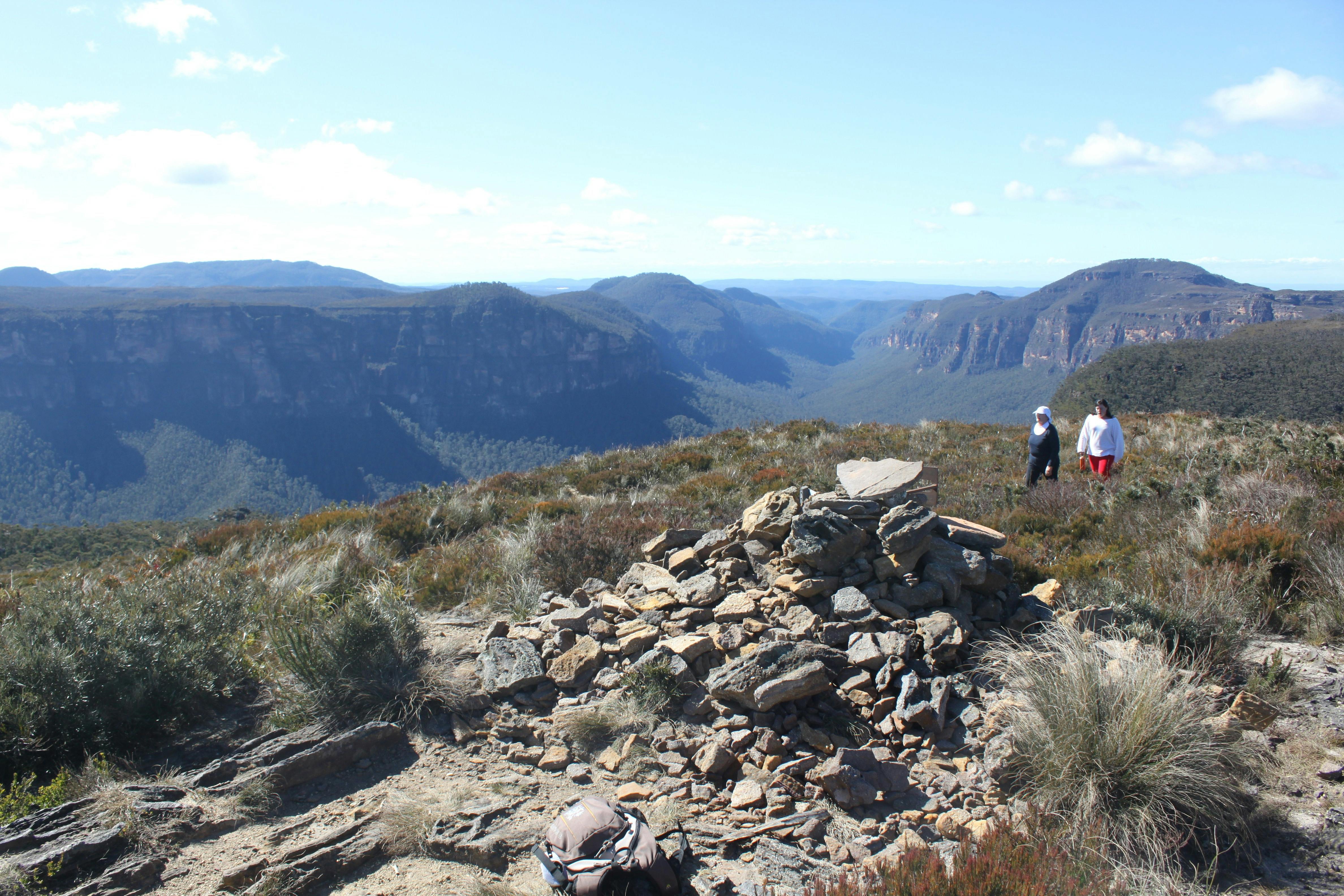 Bushwalking near Mt Hay