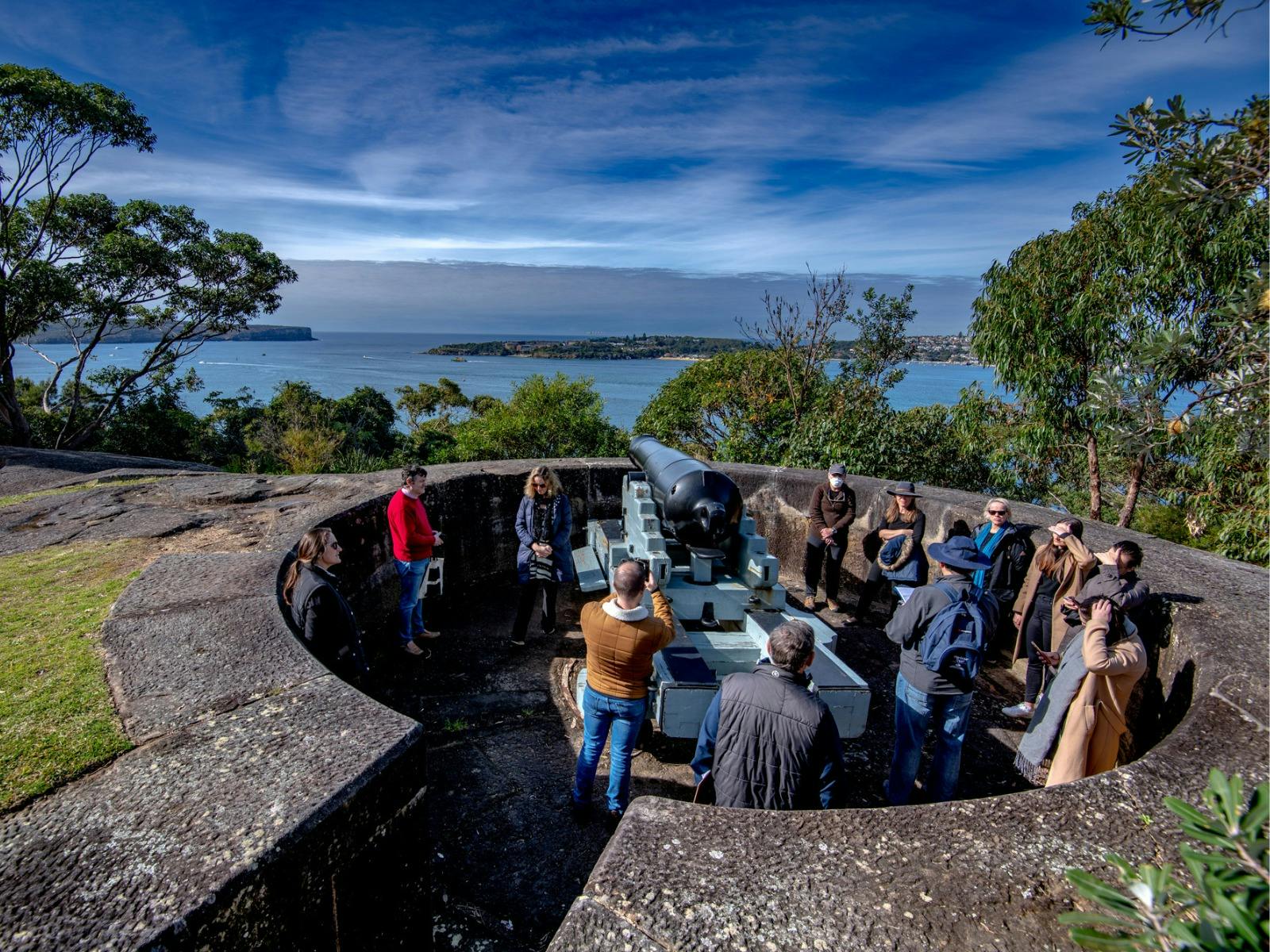 Tunnels and Gunners Tour-Georges Heights-Mosman-Harbour Trust