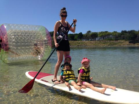 Family SUP @ Cudgen Creek