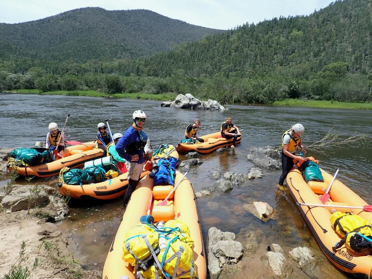 5 day Snowy River  Rafting Expedition