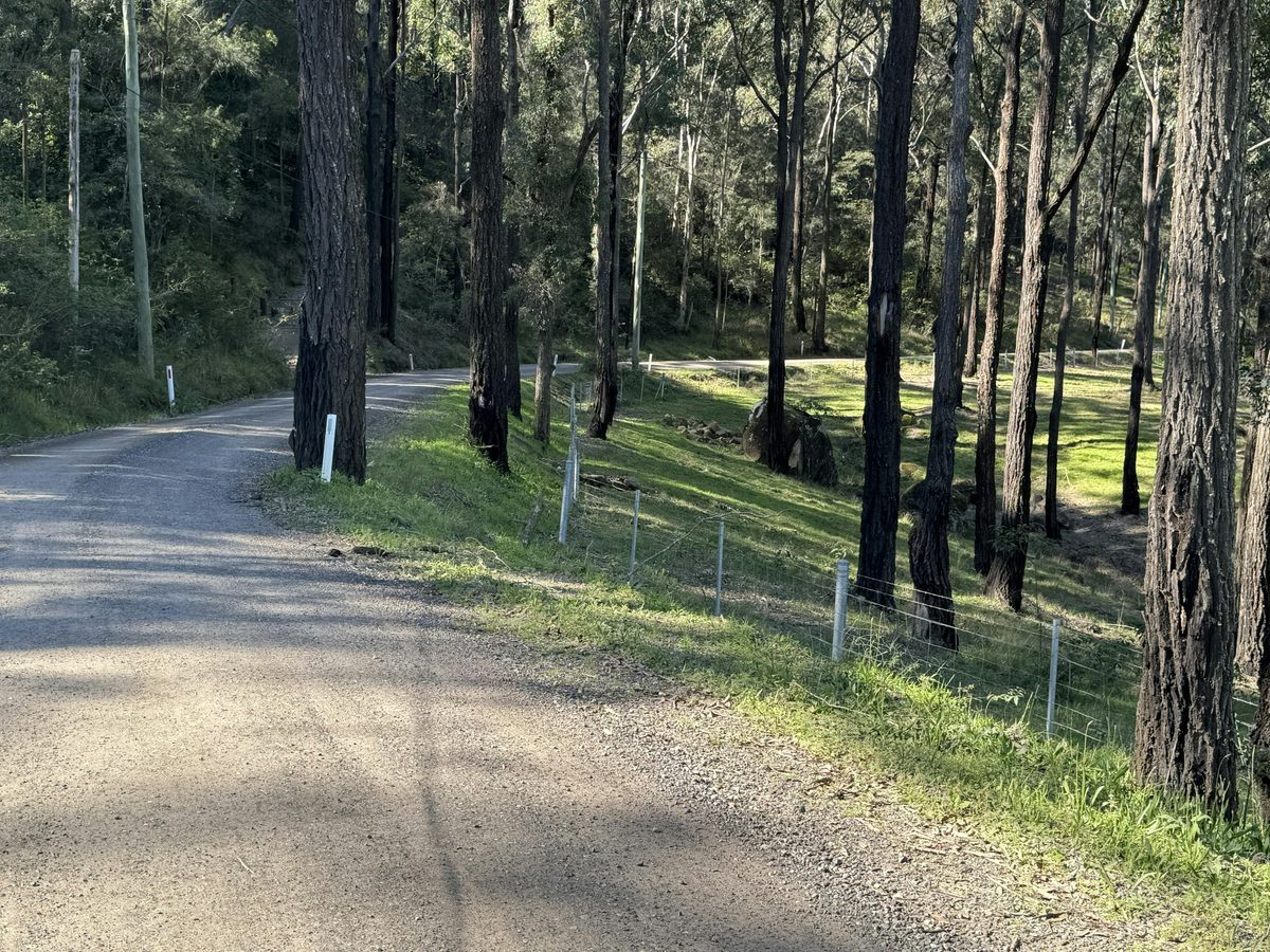 Riverside back road on the GRW route