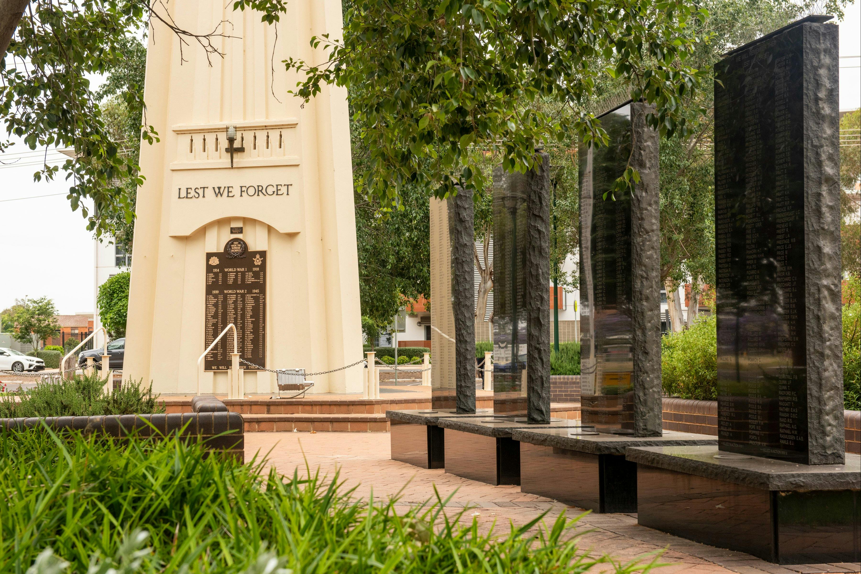 Cenotaph in Griffith Memorial Park