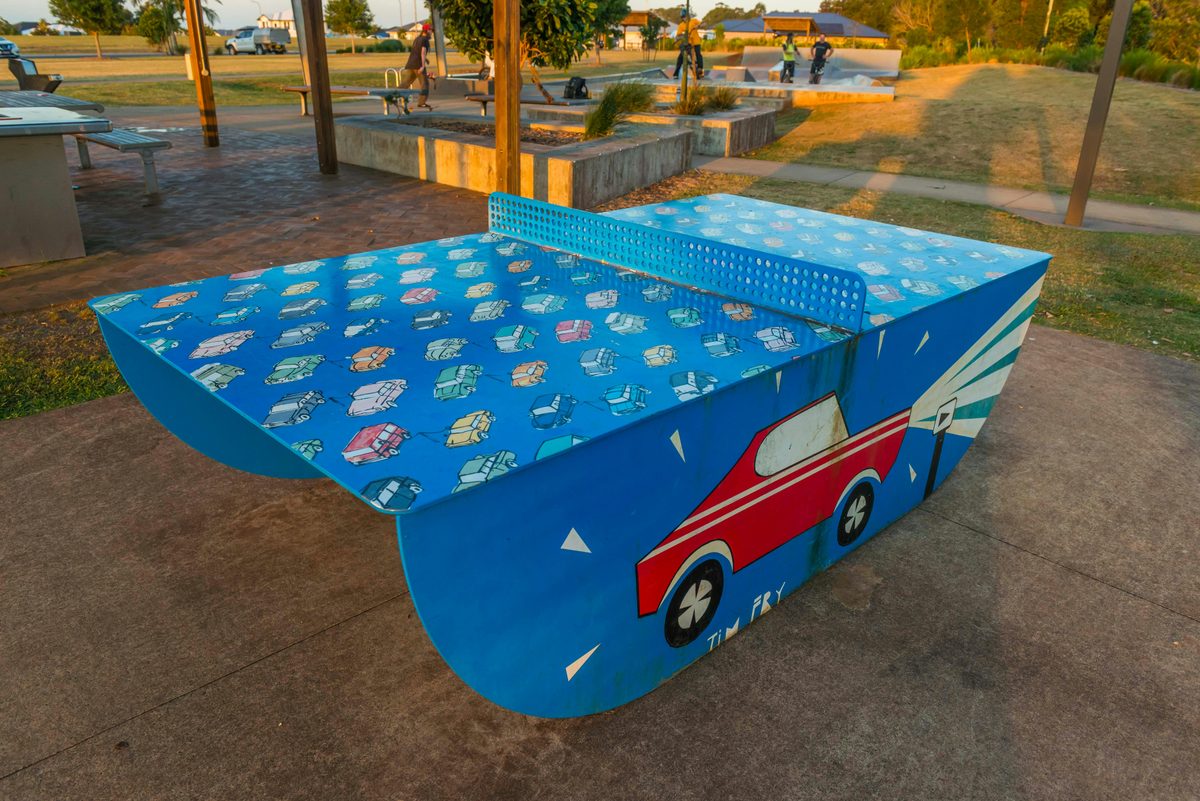 Ballina Public Art - Ping Pong Drive In