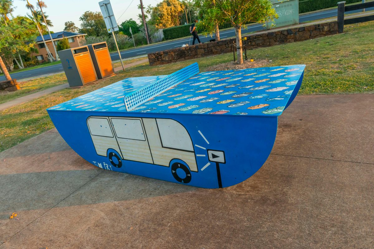 Ballina Public Art - Ping Pong Drive In