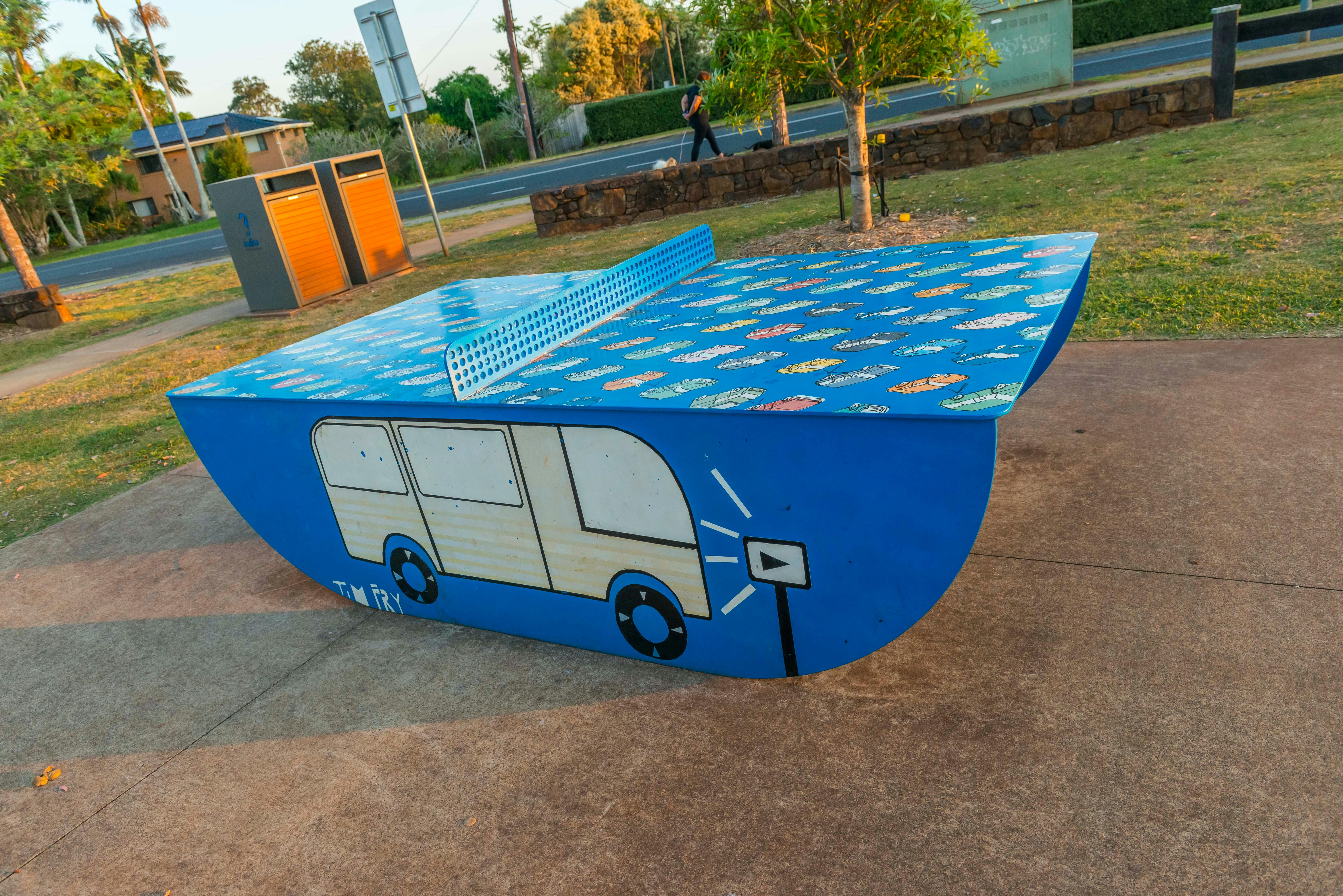 Ballina Public Art - Ping Pong Drive In