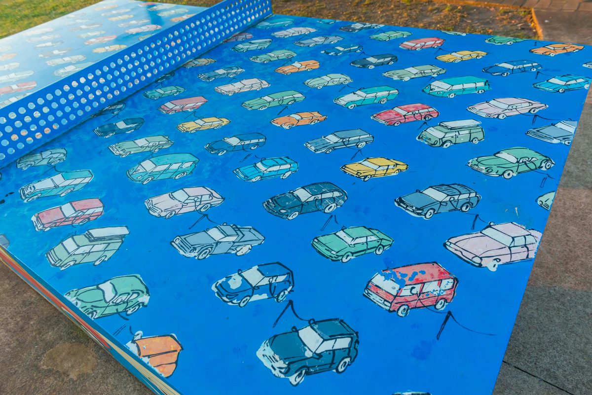 Ballina Public Art - Ping Pong Drive In