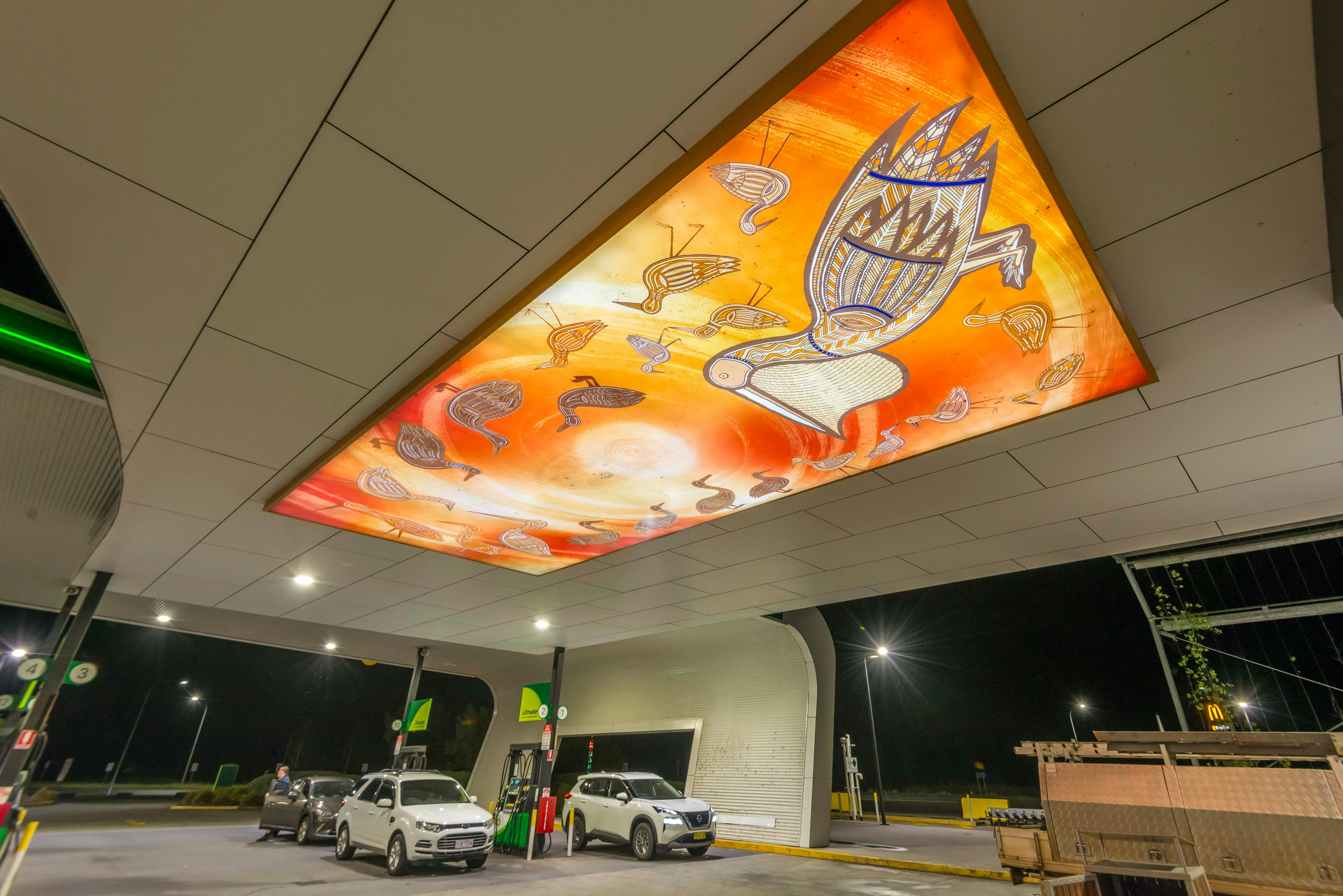 Ballina Public Art - How Language Was Communicated to the Water Birds