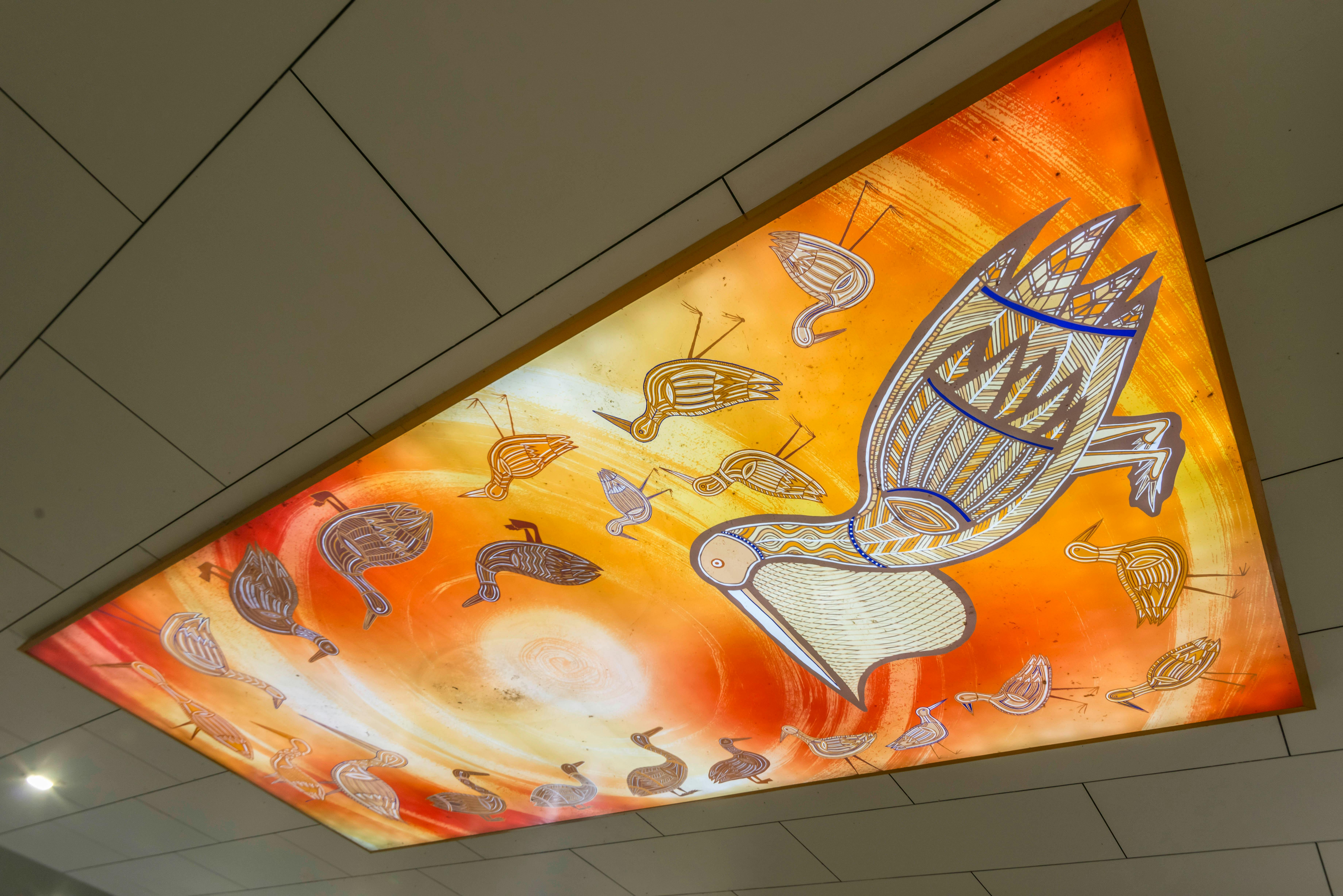 Ballina Public Art - How Language Was Communicated to the Water Birds