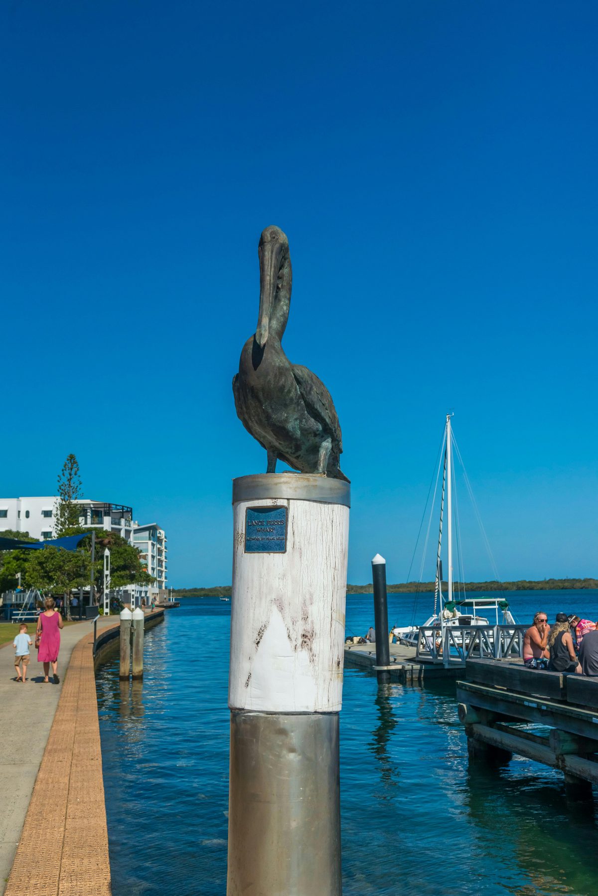 Ballina Public Art - Bronze Pelican