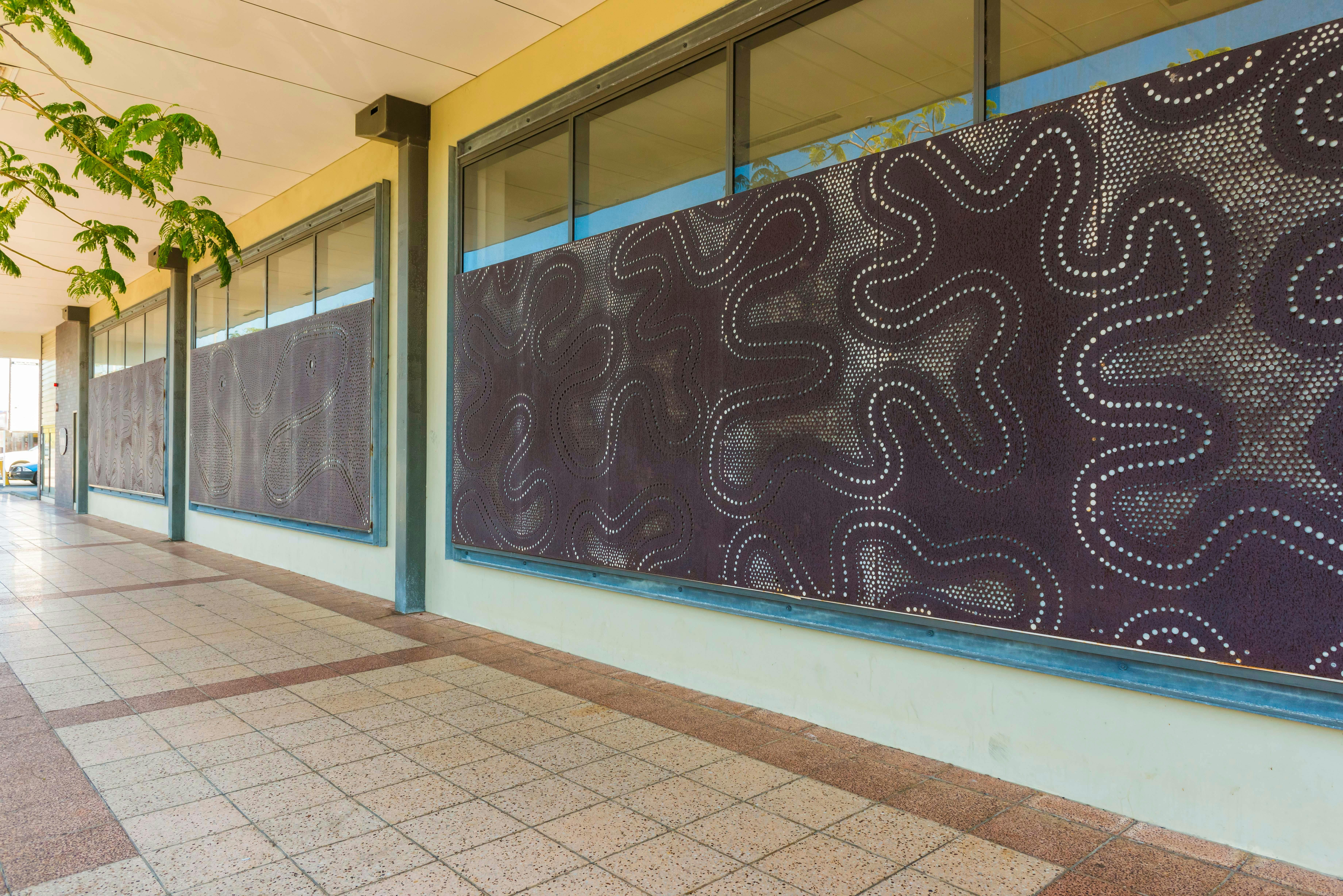 Ballina Public Art - Someone's Always Watching You