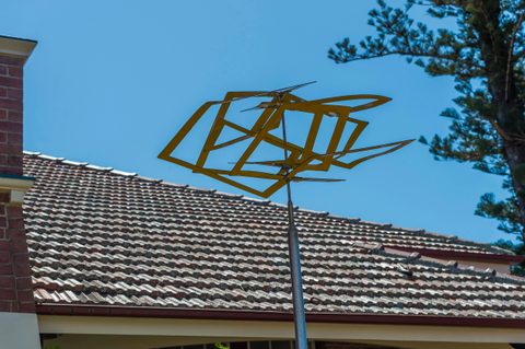 The Wind Never Sleeps Sculpture