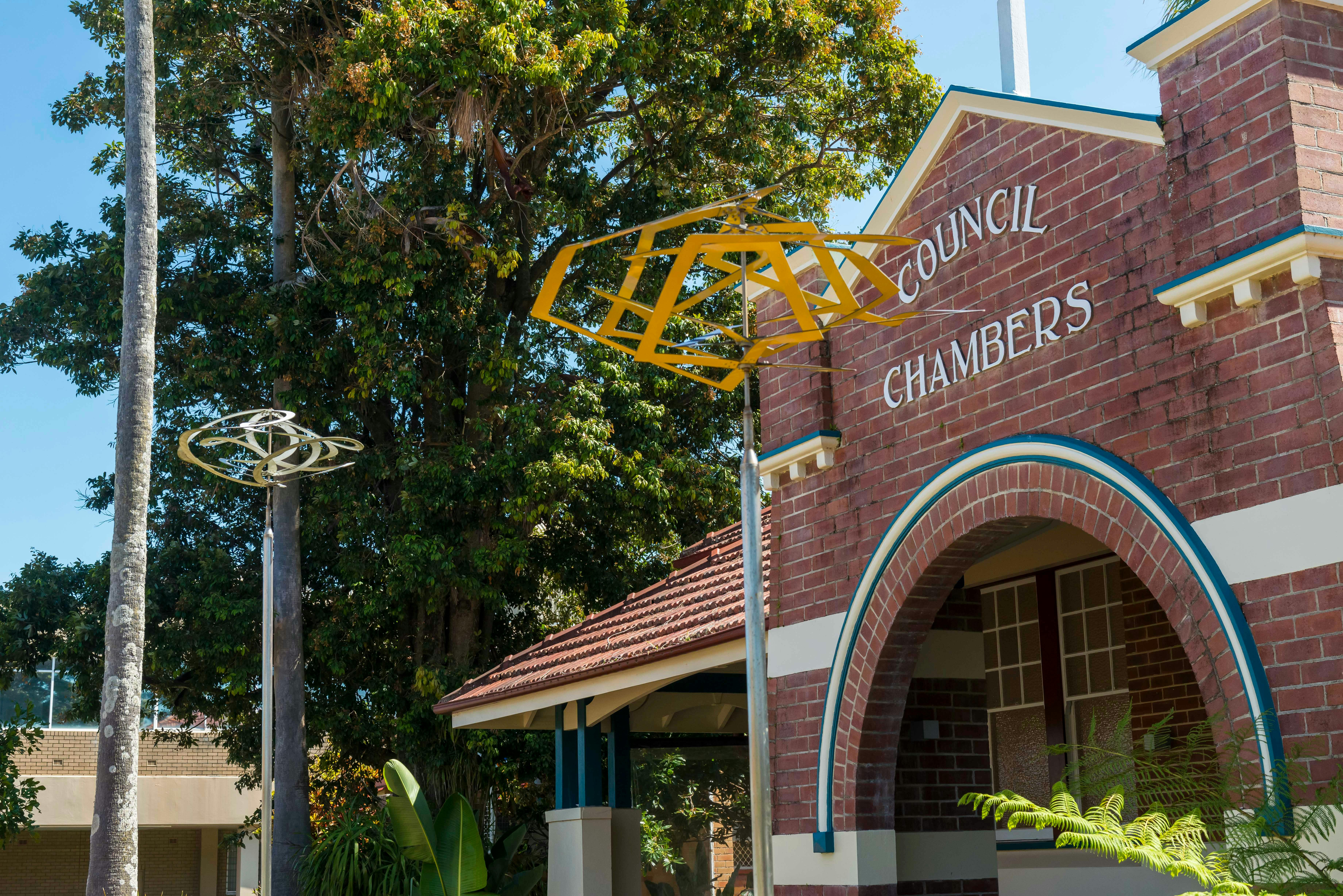 Ballina Public Art - The Wind Never Sleeps Sculpture