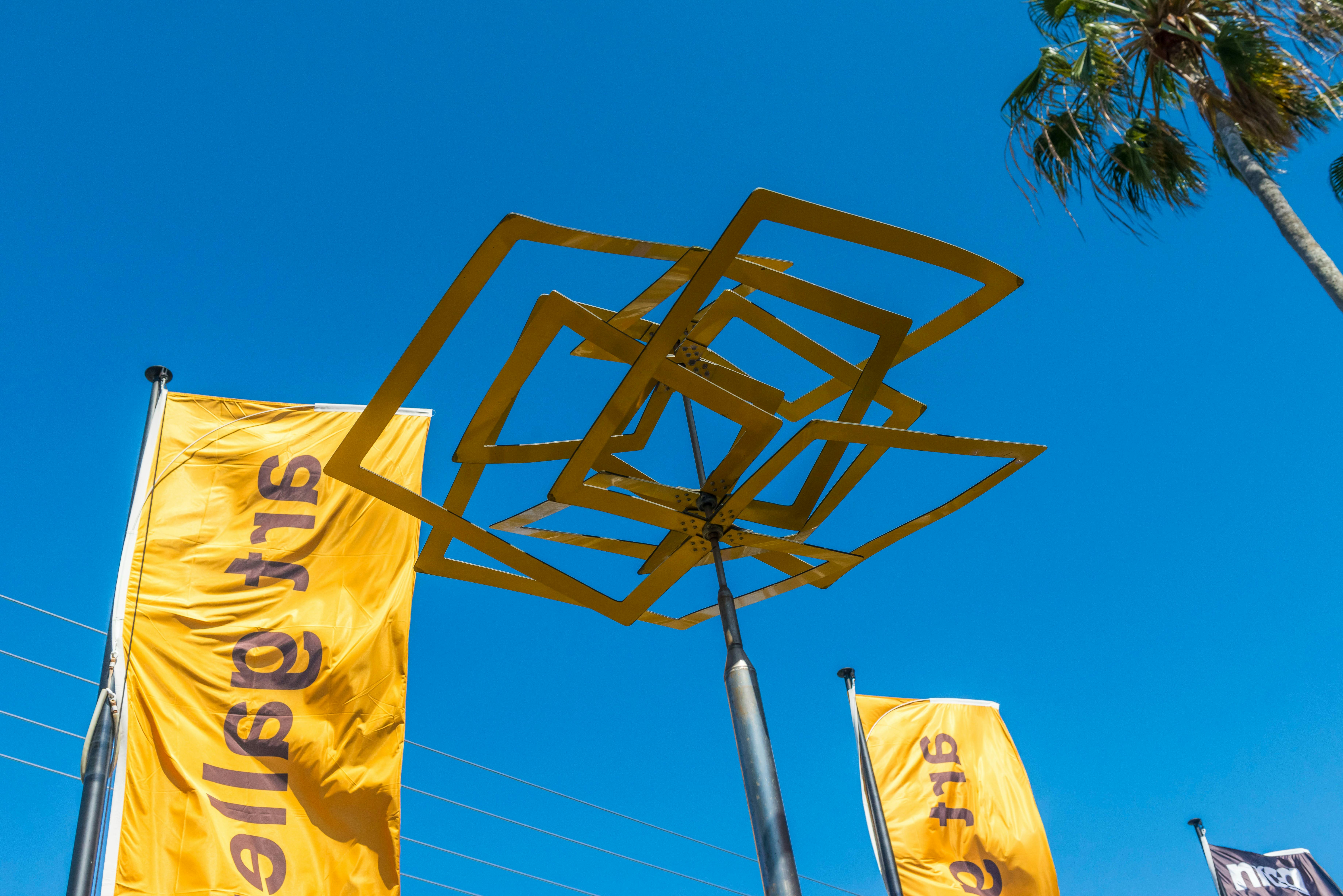 Ballina Public Art - The Wind Never Sleeps Sculpture